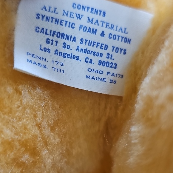 Disney Pluto California Stuffed Toys 70s - Picture 4 of 4